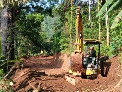 TMMD Kodim 0803 Madiun Buka Jalan Baru, Sambungkan Asa Warga Ngranget