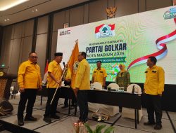 Bagus Rizki Dinarwan Nahkodai Golkar Kota Madiun hingga 2030