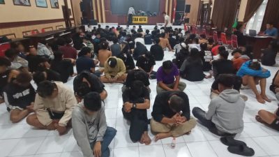 143 Orang Diamankan, Massa Anarkis di Blitar Ternyata Mayoritas Anak Muda