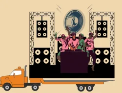 Viral! Getaran Sound Horeg di Gedangsewu Kediri Jatuhkan Genteng Rumah Warga 