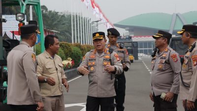 Ribuan Personel Gabungan Diterjunkan untuk Pengamanan Aksi Demonstrasi di Gedung DPR/MPR