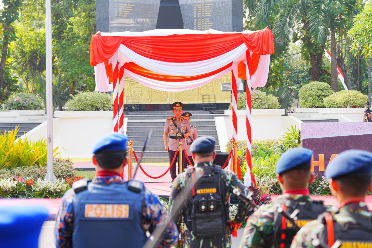 Kapolri Pimpin Upacara Peringatan Hari Juang Polri