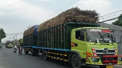 Dishub Kediri Awasi Truk Tebu ODOL, Warga Keluhkan Bahaya di Jalan
