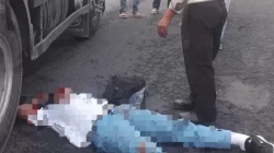 Pelajar di Lamongan Terlindas Truk Trailer Saat Berangkat Sekolah, Alami Patah Tulang