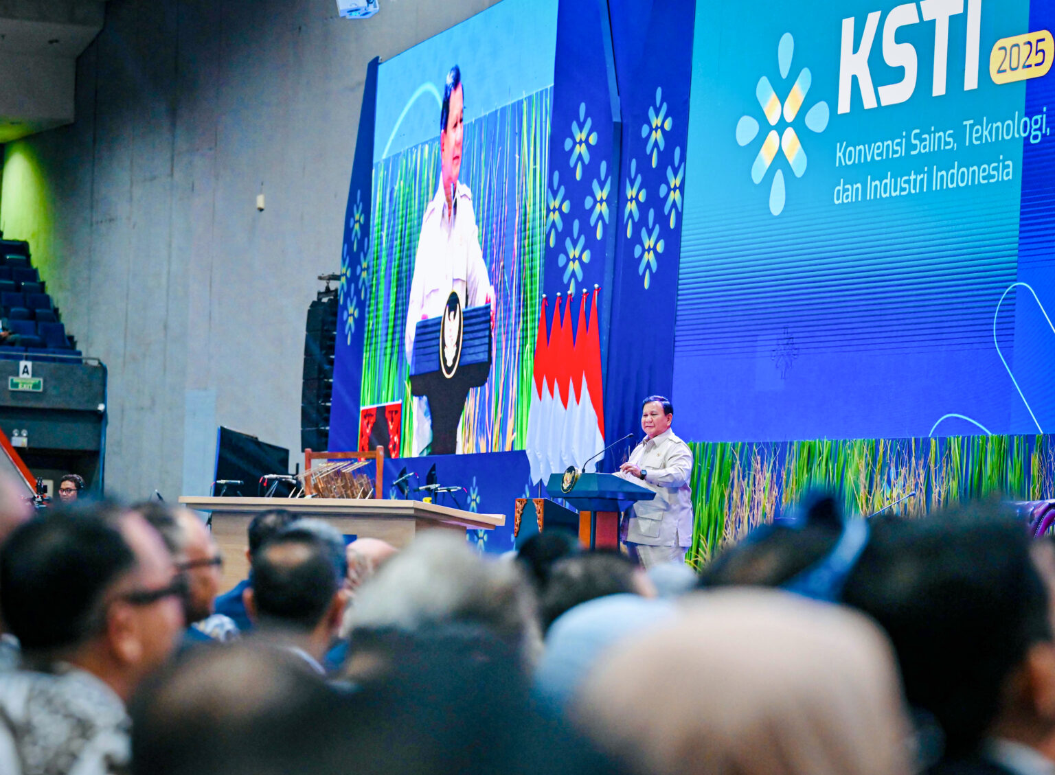 Presiden Prabowo Tegaskan Komitmen Pemerintah Dorong Sains dan Teknologi di KSTI 2025