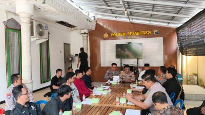 Polsek Pesantren Gandeng Perguruan Silat, Upaya Jaga Kondusivitas Kota Kediri