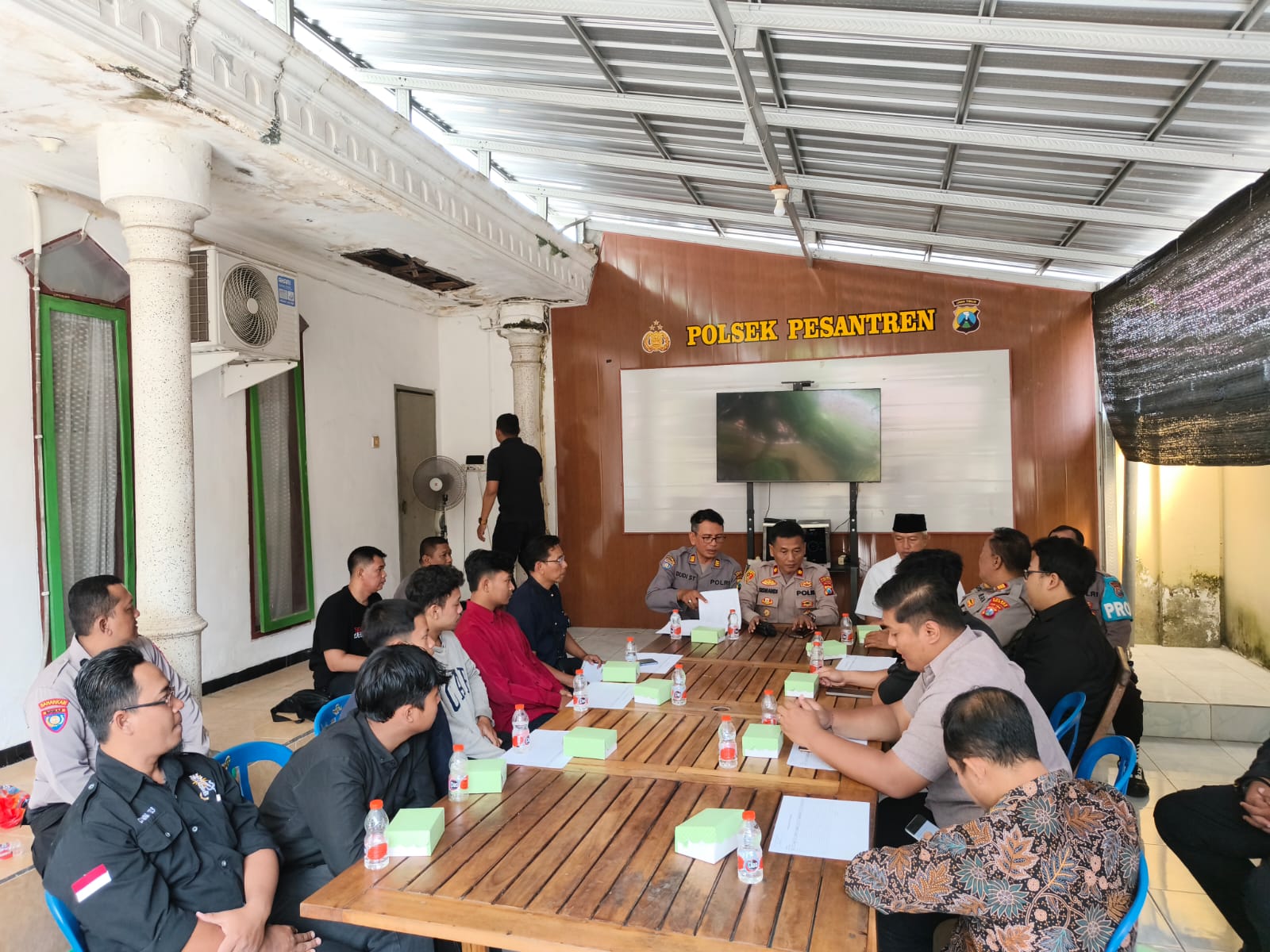 Polsek Pesantren Gandeng Perguruan Silat, Komitmen Jaga Kondusivitas Kediri