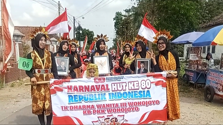 puncak peringatan HUT ke-80 Republik Indonesia.