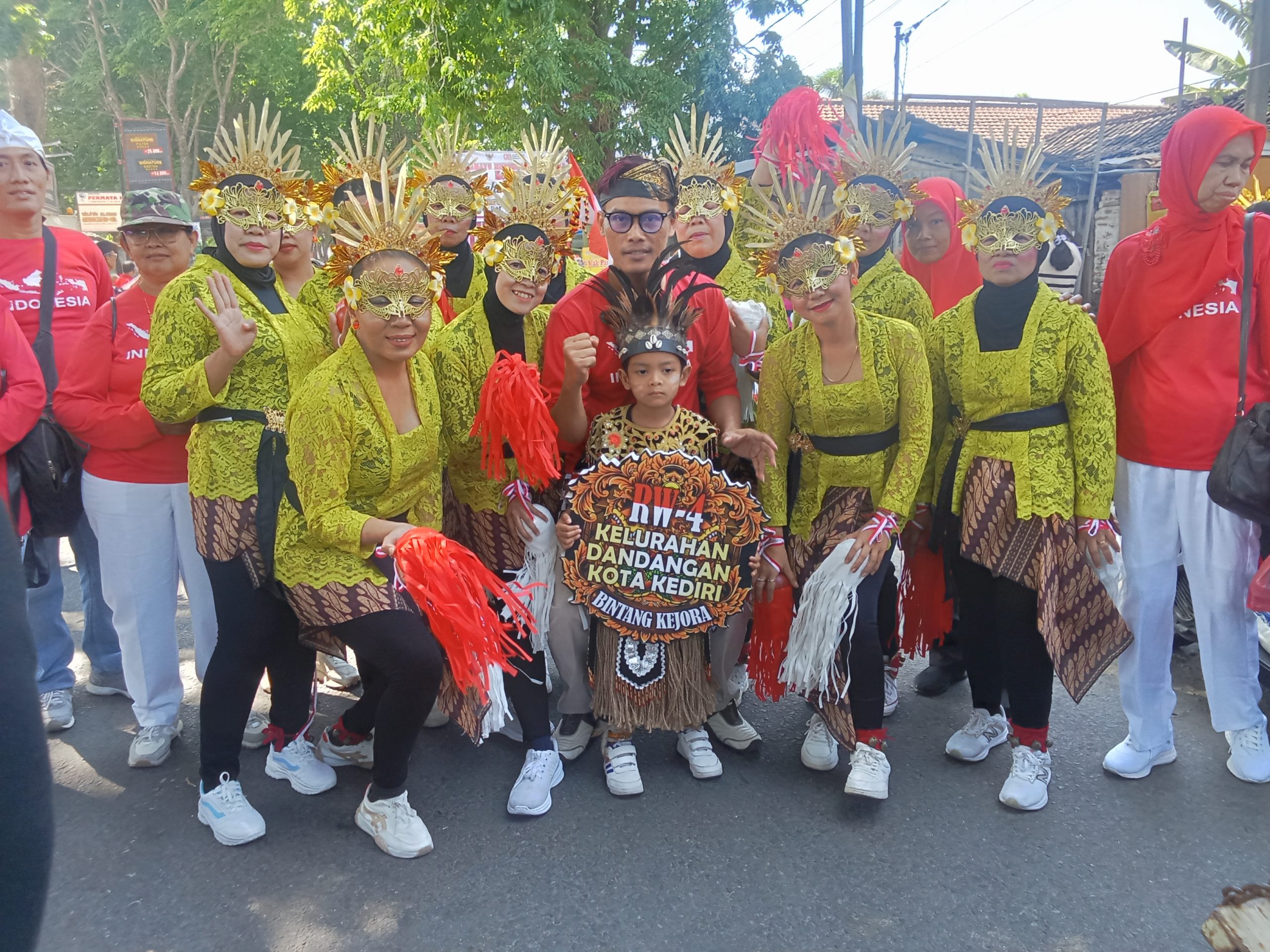 jalan kreasi kelurahan Dandangan kota Kediri