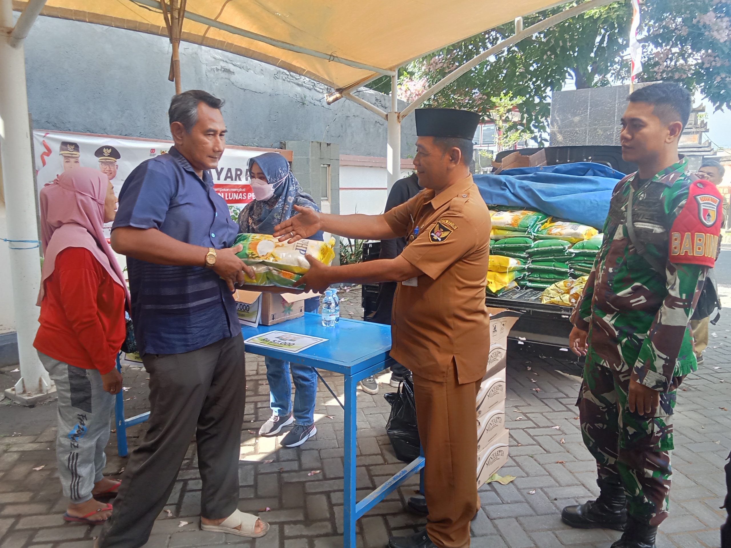 Pasar Murah GPM di Setonopande Ramai Diserbu Warga