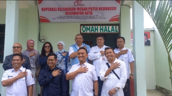 Staf Ahli Menteri Pantau Program Koperasi Merah Putih di Kediri