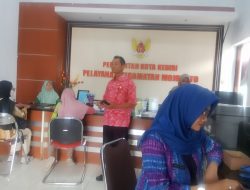 Animo Warga Tinggi, Layanan Adminduk dan SKM di Kecamatan Mojoroto Ramai
