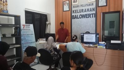 Layanan di Kelurahan Balowerti Semakin Lengkap, Warga Rasakan Kemudahan