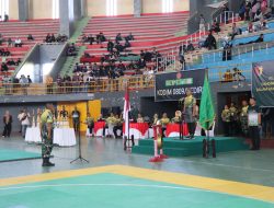 Dandim Cup III Resmi Bergulir, Meriahkan HUT ke-80 TNI
