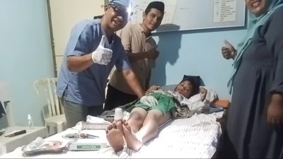Khitanan Massal di Jongbiru, 8 Anak Ikuti Tradisi Rutin Sambut Maulid Nabi