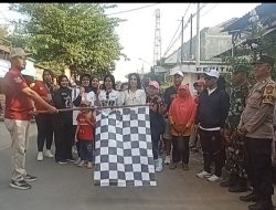 Jalan Sehat HUT ke-80 RI RW 07 Kelurahan Balowerti, Kota Kediri, Meriah, Hadiah Utama Sepeda Gunung