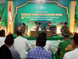 Acara Maulid Nabi dan Tasyakuran Pembangunan Gedung PCNU Kota Kediri, Berikut Ini Tokoh-Tokoh yang Hadir