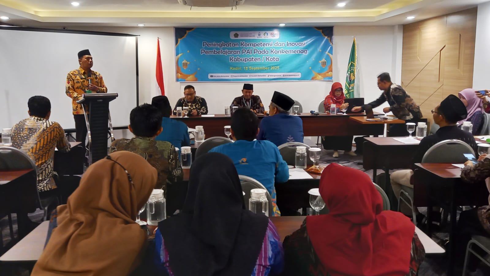 Kemenag Kota Kediri Kumpulkan Guru PAI di Hotel,  Tingkatkan Kompetensi