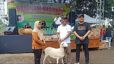 Ribuan Petani Hadiri Acara Hiburan Rakyat di Papar dalam Rangka Hari Tani Nasional, Ada yang Dapat Hadiah Kambing