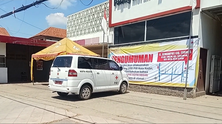 PMI Kota Kediri Mulai Beroperasi di Gedung Baru Jalan Semampir, Resmi Dibuka pada HUT ke-80