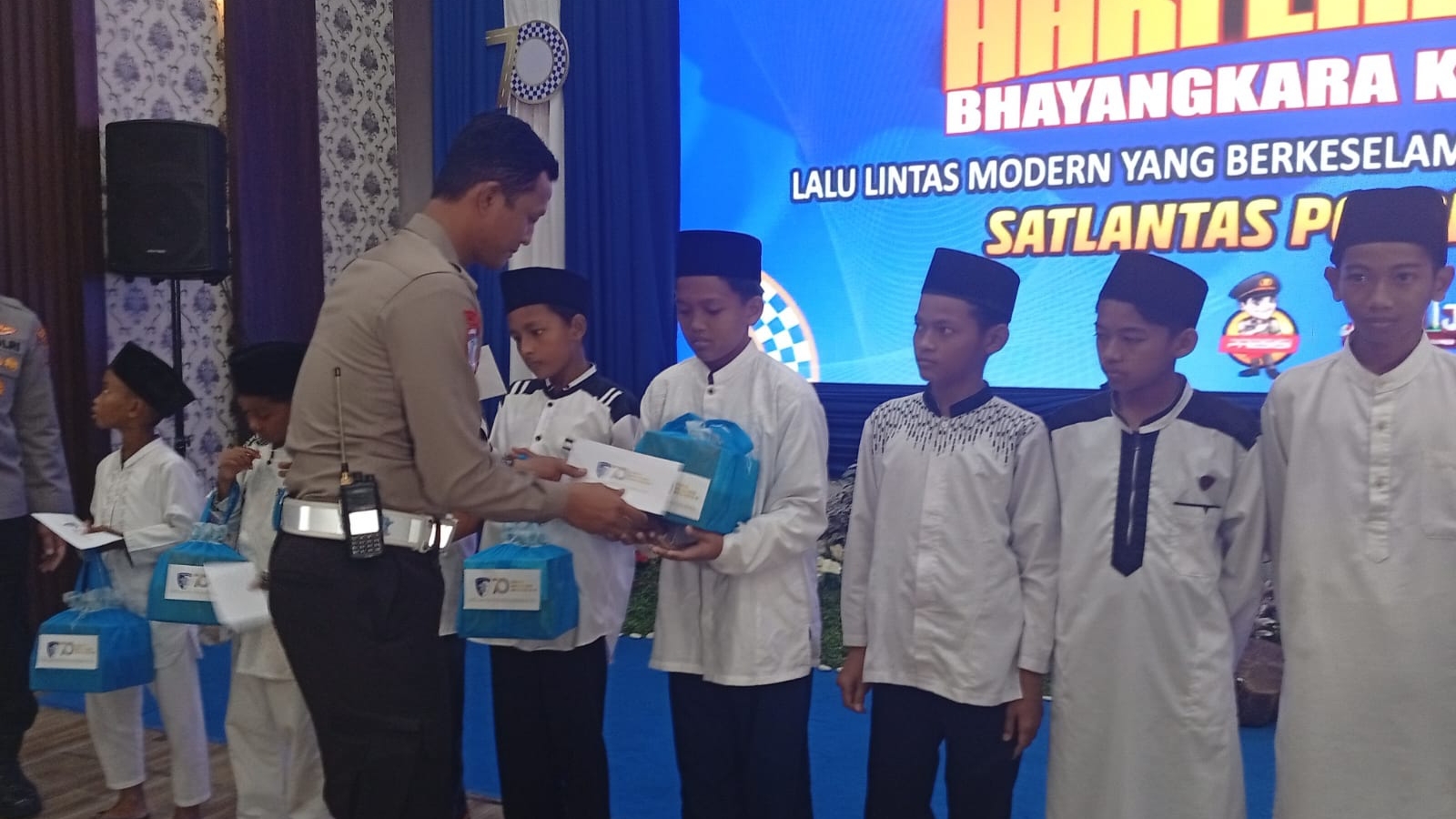 Polres Kediri Kota Gelar Tasyakuran HUT Lalu Lintas ke-70,