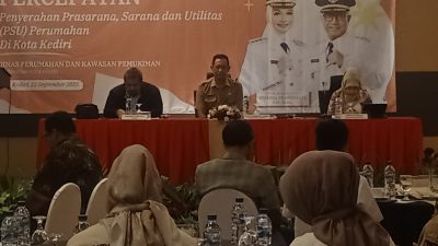 Pemkot Kediri  Melalui Dinas Perkim Tegaskan Komitmen Percepatan Penyerahan PSU Perumahan