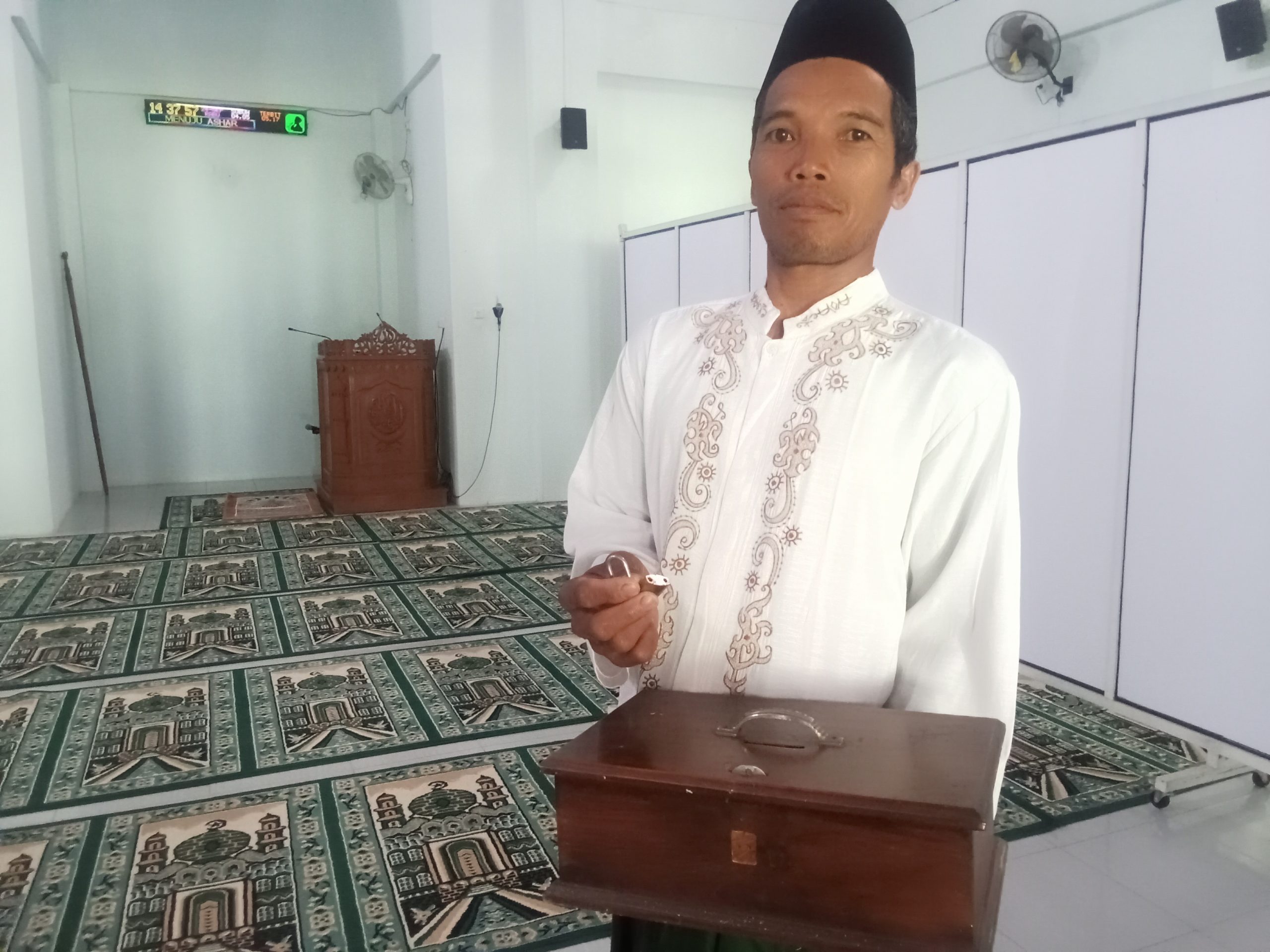 Kotak Infak Masjid Ngasaludin Raib, Pengurus Sepakat Pasang CCTV