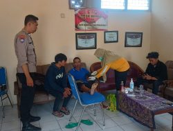 Dua Motor Terlibat Kecelakaan di Simpang Empat Kapten Tendean Kota Kediri, Diselesaikan Lewat Mediasi