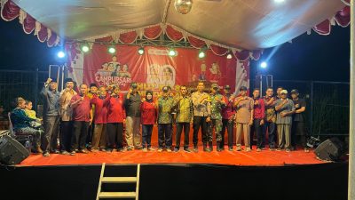 Ribuan Warga Tirtoudan Padati Puncak Perayaan HUT RI ke-80 dan Hari Jadi Kota Kediri ke-1146