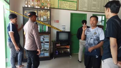 SMA Ma’arif Solokuro Dibobol Maling, 10 Laptop Bantuan Kementerian Raib