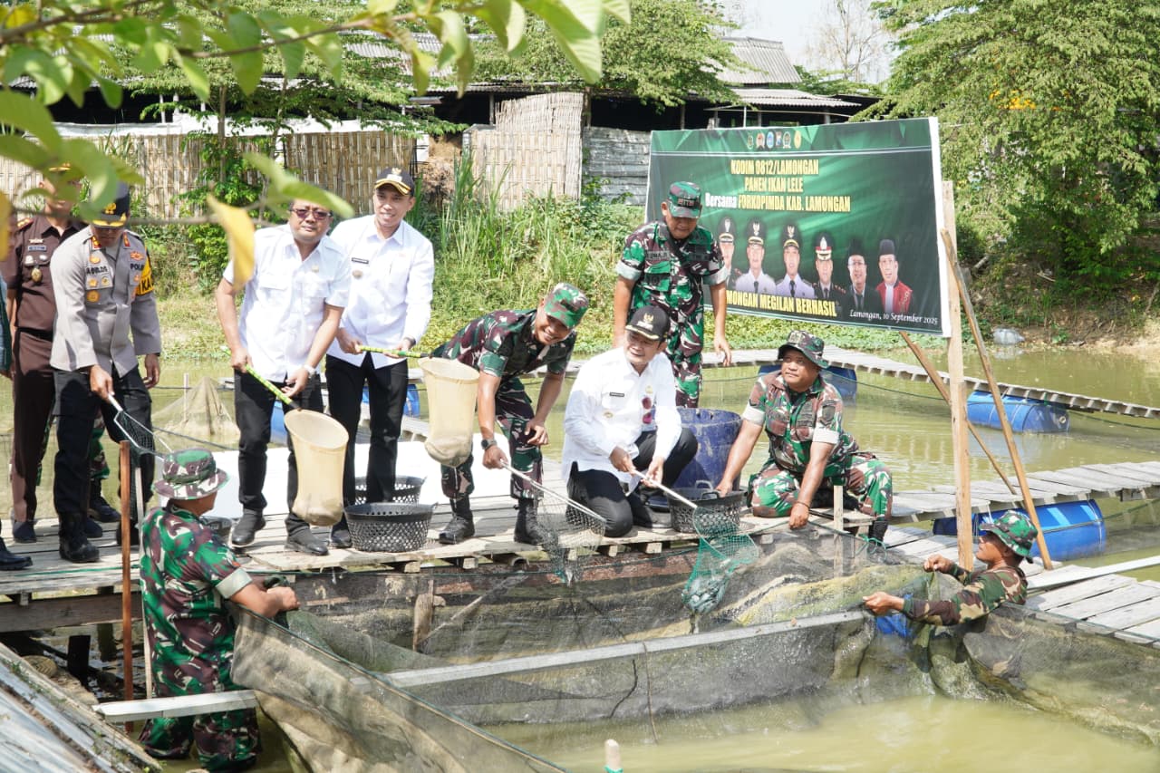 Kodim 0812 Lamongan Gandeng Forkopimda Jaga Kondusivitas dan Perkuat Ketahanan Pangan