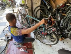 Tren Sepeda Kalcer Merebak, Bengkel “Dokter Sepeda” di Lamongan Kebanjiran Order