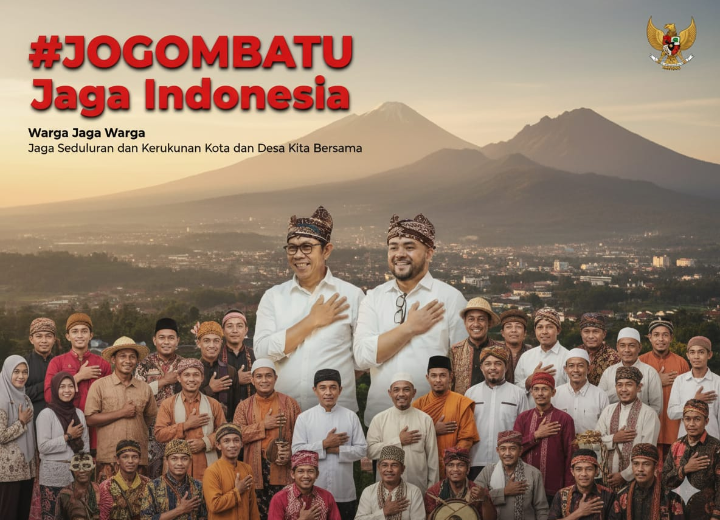 Wali Kota dan Wakil Wali Kota Batu Serukan Dukungan Gerakan #JogoMBatu