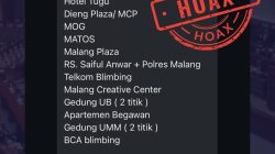 Polresta Malang Kota Tegaskan Isu Sniper di Atas Gedung Hanya Hoaks