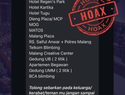 Polresta Malang Kota Tegaskan Isu Sniper di Atas Gedung Hanya Hoaks