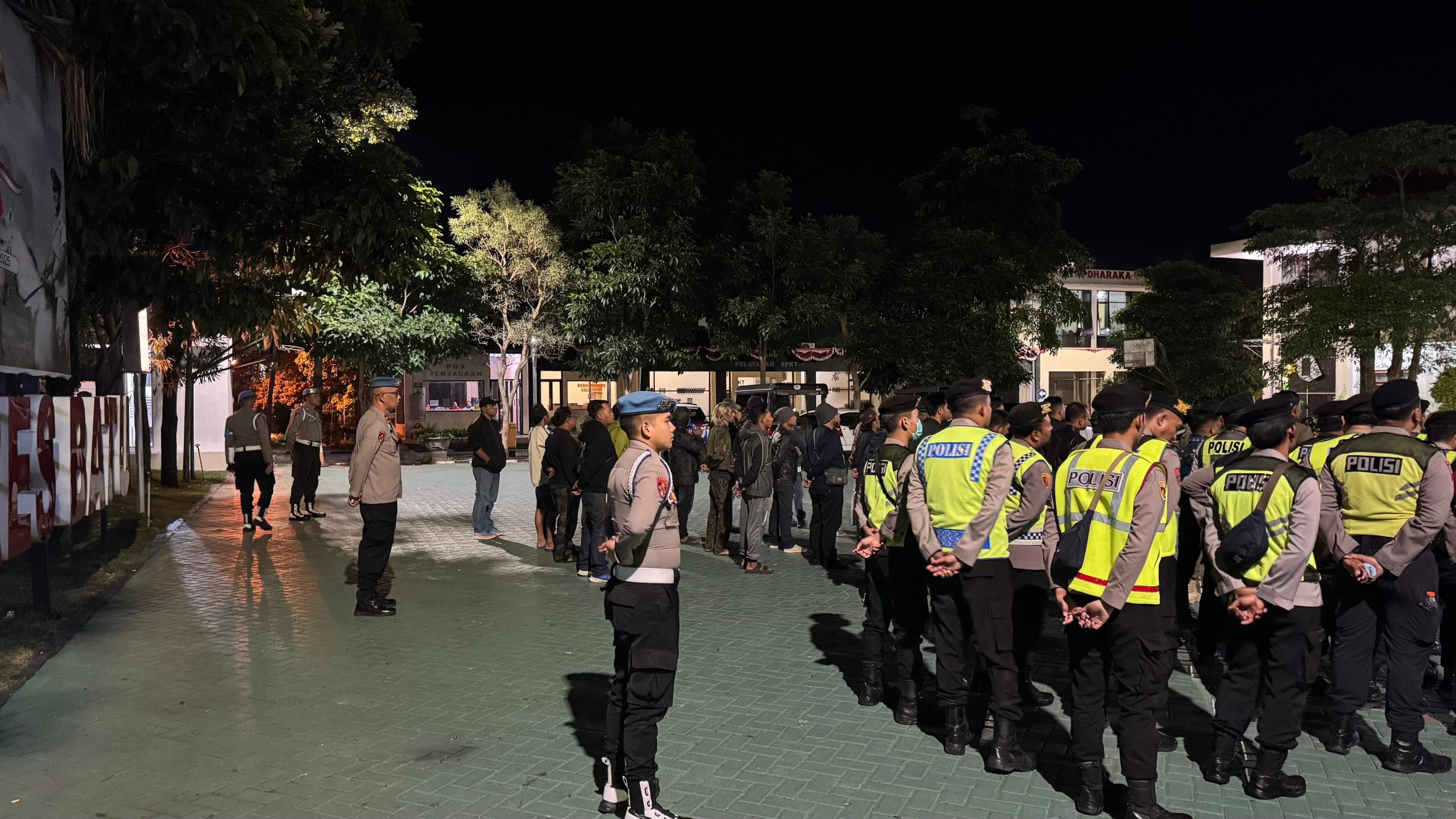 Polres Batu Gelar Patroli Skala Besar, Antisipasi Gangguan Demi Keamanan Kota Wisata