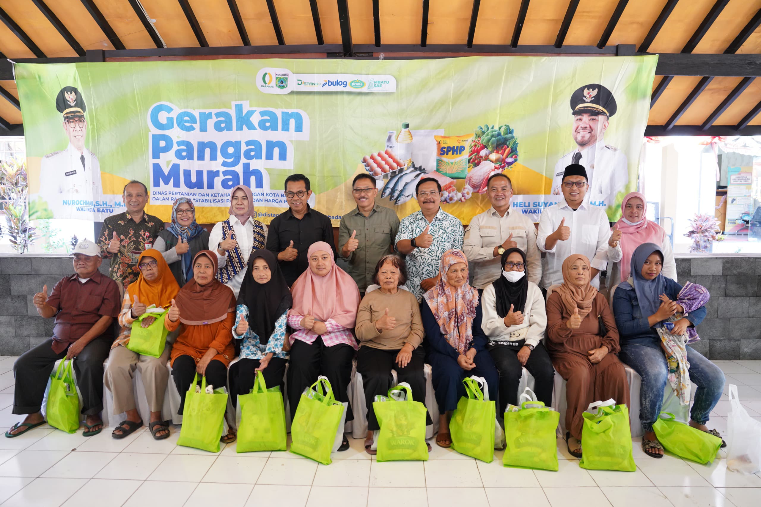 Nurochman Hadirkan Gerakan Pangan Murah, Harga Sembako Dijual di Bawah Pasar