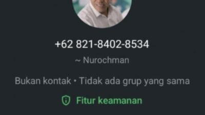 Nomor WhatsApp Palsu Gunakan Foto Wali Kota Batu, Warga Diingatkan Waspada
