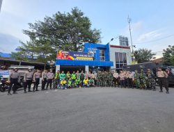 Ojol di Kota Batu Turut Jaga Pos Polisi, Tunjukkan Solidaritas untuk Keamanan