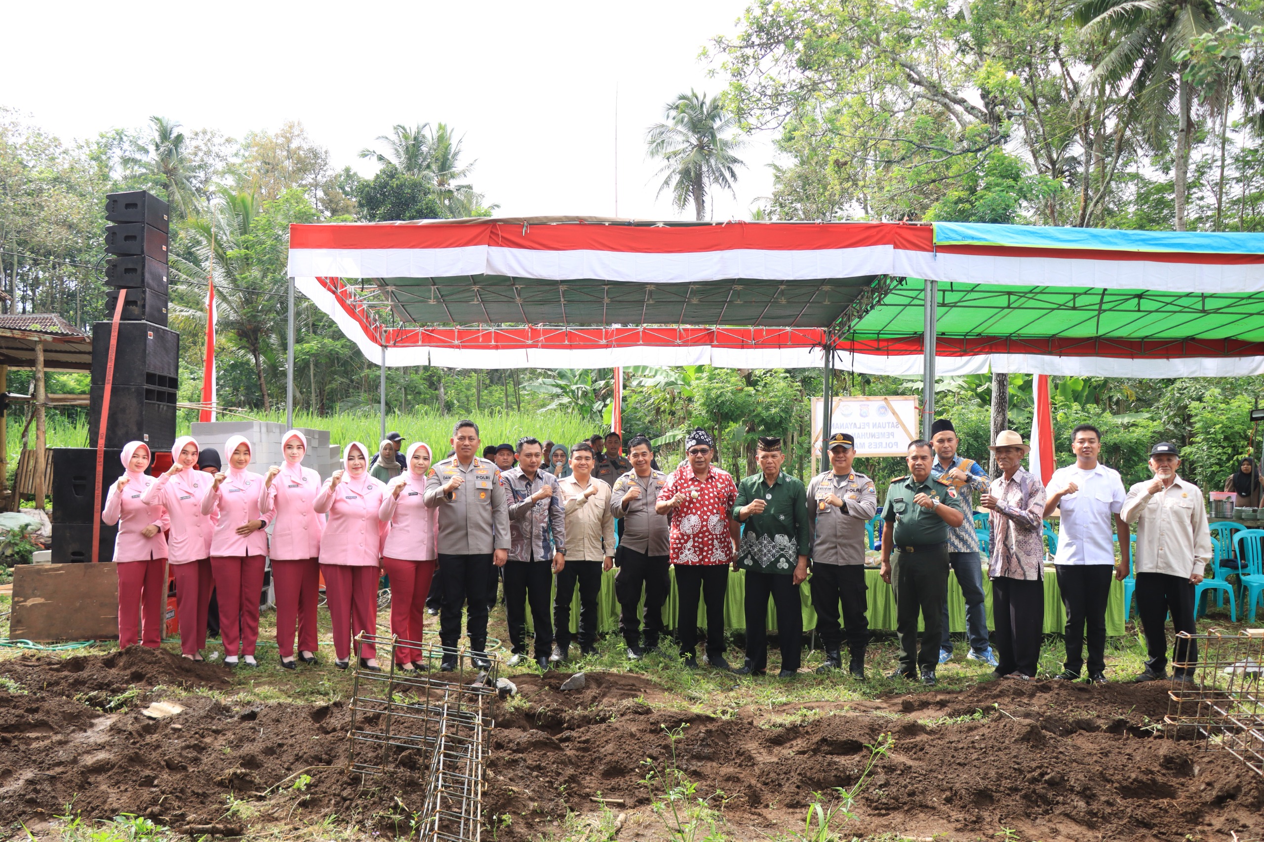 Polres Malang Bangun Gedung SPPG, Target Beroperasi Diperkirakan Oktober 2025
