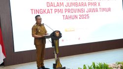 Wali Kota Batu dan Wakilnya Lepas Kontingen Jumbara PMR X ke Gresik