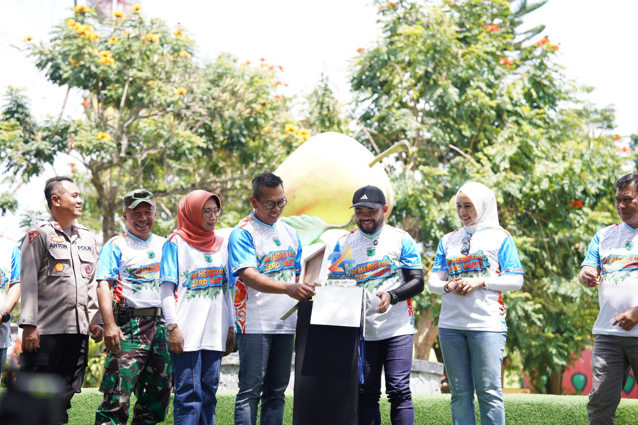 Launching Logo Hari Jadi ke-24, Pemkot Batu Padukan Peringatan dengan World Cleanup Day