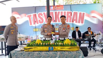 Satlantas Polres Batu Gelar Tasyakuran HUT Lalu Lintas ke-70, Teguhkan Komitmen Pelayanan Publik