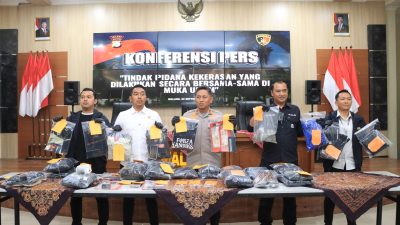 Polres Malang Amankan 21 Tersangka Perusakan, Enam Masih di Bawah Umur