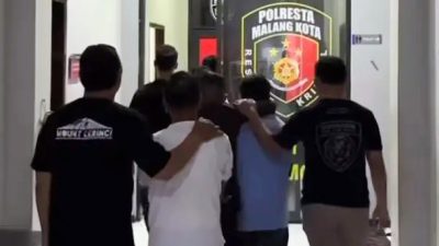 Satreskrim Polresta Malang Kota Ringkus Perampok Spesialis Nasabah Bank