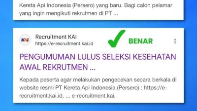 Waspada Penipuan Rekrutmen KAI, Ini Modus yang Harus Diwaspadai