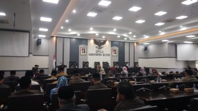 Dampak Panjang Anarkisme, Rapat Paripurna DPRD Blitar Digelar di Tengah Keterbatasan Fasilitas