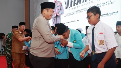 Peringatan Maulid Nabi di Polres Blitar, Momentum Perkuat Iman dan Ukhuwah