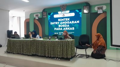 Dinas Pendidikan Kota Kediri Adakan Bimtek BOSDA Melalui Aplikasi ARKAS