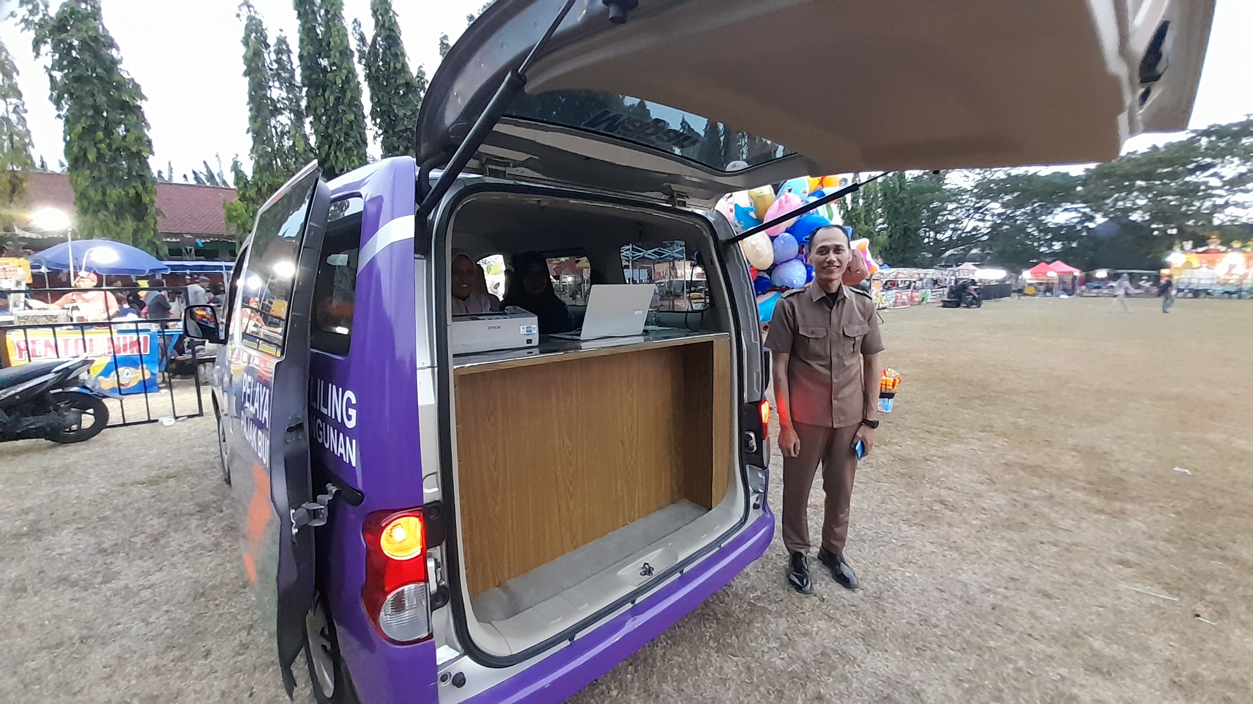 BPPKAD Kota Kediri Hadirkan Mobil Keliling untuk Permudah Pembayaran PBB